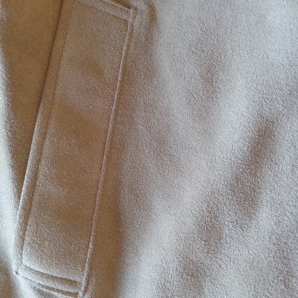 BANANA REPUBLIC Tan Camel Suede Leather Men's Jacket  EUC - Picture 4 of 11